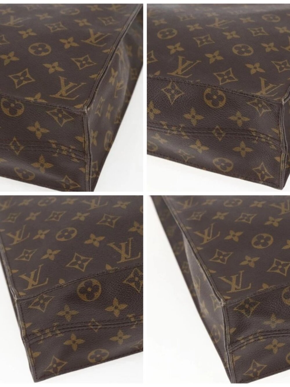 LOUIS VUITTON Monogram Sac Plat Hand Bag - Picture 16 of 16